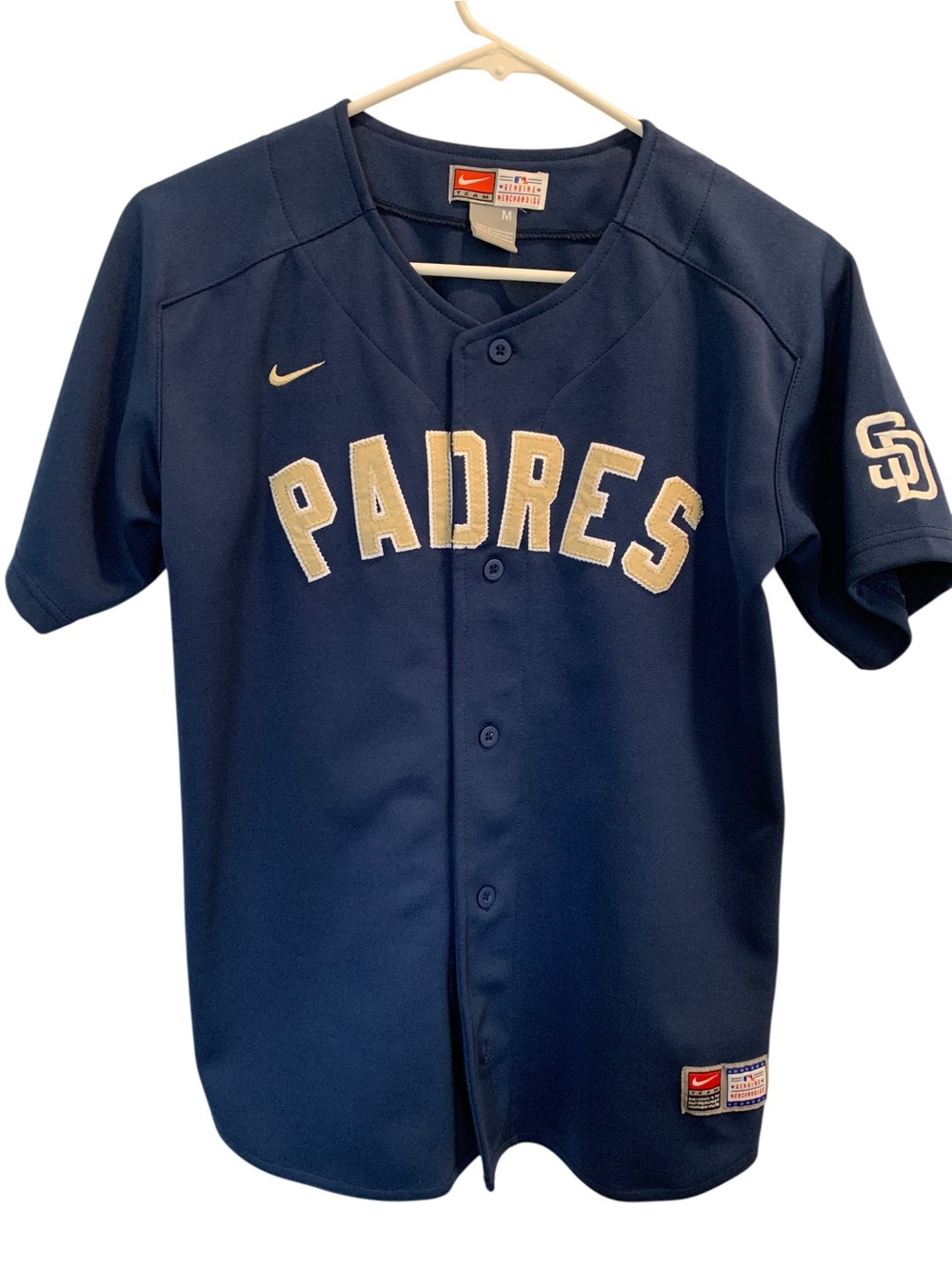 San Diego Padres Kids Jersey Blue Size Medium